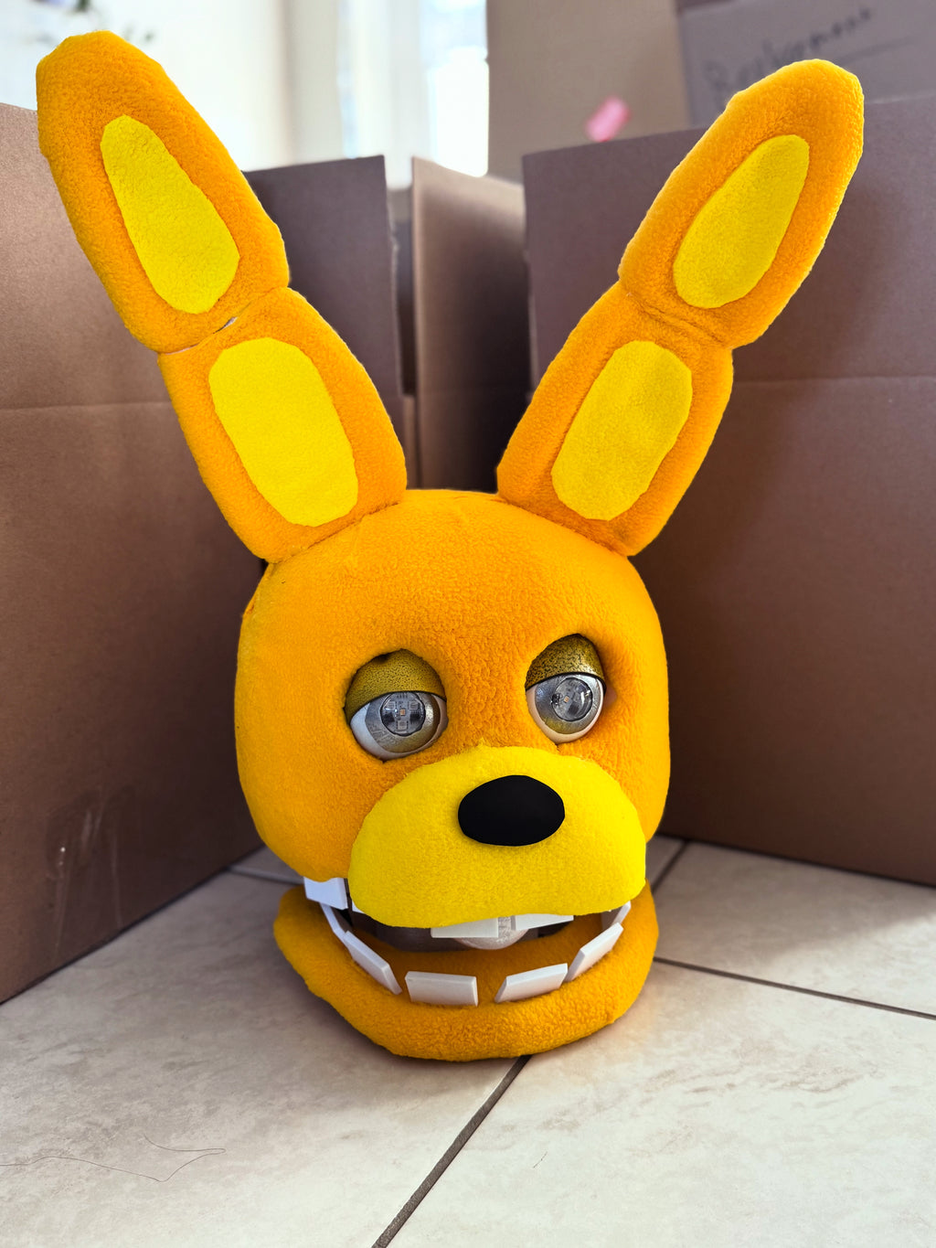 Yellow Rabbit Costume Rotten Yellow Rabbit Costume Five Nights at Freddys – HoltsclawStudios