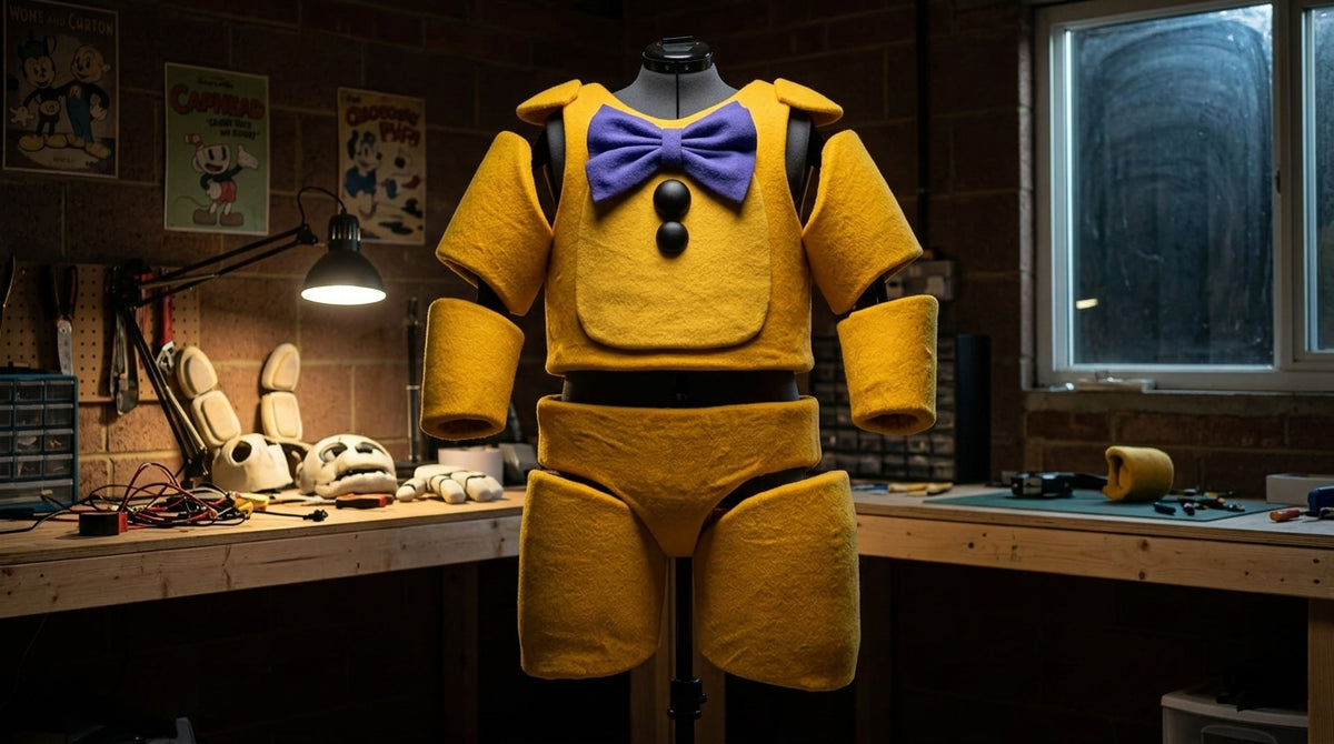 Yellow Rabbit Costume Rotten Yellow Rabbit Costume Five Nights at Freddys – HoltsclawStudios