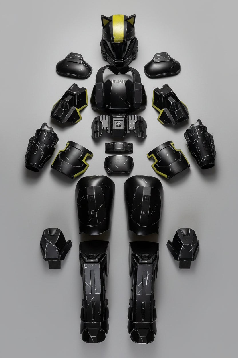 Halo ODST Female Cat Ears Costume Set Variation