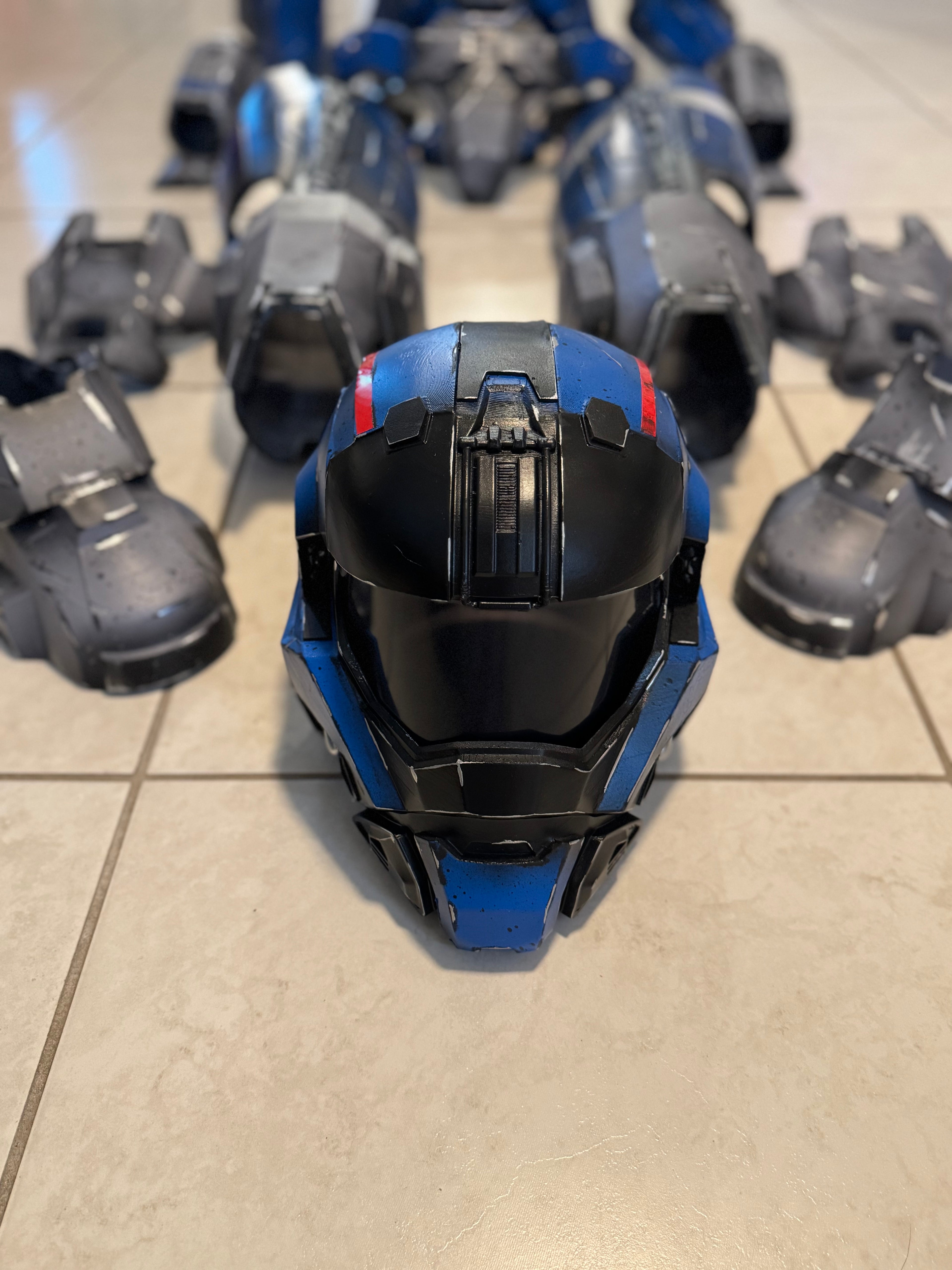 Halo Noble 6 Carter Armor Cosplay Set
